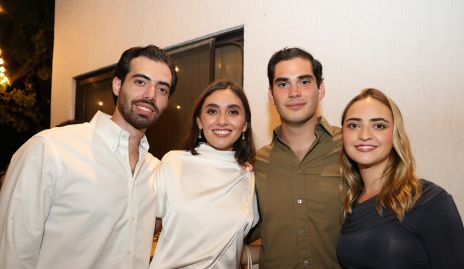  Mauricio de Luna, Valentina Salazar, Francisco Reyes y Lorenza Hinojosa.