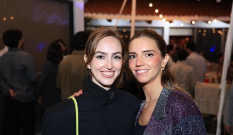  Vero Sojo y Francesca Hinojosa.