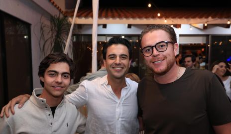  Manuel Díaz Infante, Gerardo Valle e Ismael Rávago.