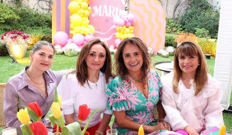  Victoria Canseco, Adriana Ocaña, Patricia Lara y Patricia Díaz.