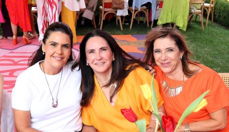  Gabriela Díaz Infante, Ana Ibáñez y Rosy Díaz.