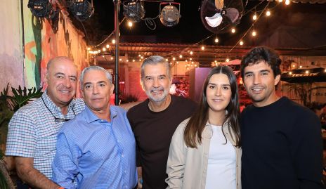 Rafael Olmos, Gerardo Serrano, José Luis Leiva, Isabel Pérez y José Luis Leiva.