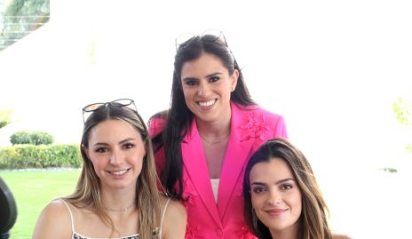  Ale Alessi, Cassandra Nava e Inés Macías.