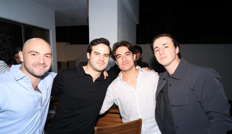  Guillermo Pizzuto, Jerónimo Gómez, José María Rodríguez y Rodrigo Navarro.