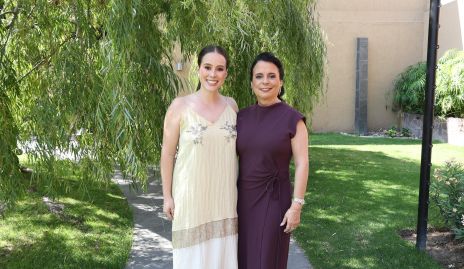  Ana Esparza y Lucía Bravo.