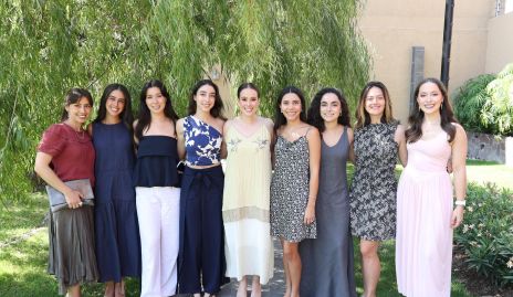  Daniela Navarro, Natalia Navarro, Montse Del Valle, Paula Pérez, Ana Esparza, Ilse Lázaro, María Bravo, Isabella  Mendizábal y Laura Bravo.
