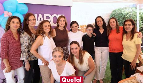  Martha Lasso, Paty Herrera, Verónica Alcalde, Ángeles Lasso, Marcela Puga, Agus, Pily Reyes, Ana Lasso, Marcela Nava, Chelo Harris y Marcela Alcalde.
