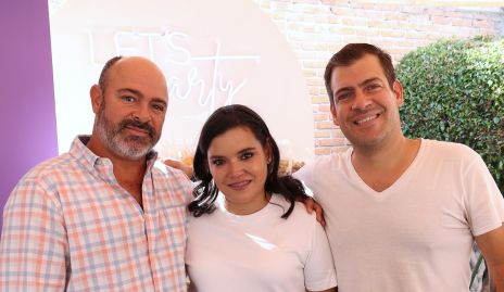  Jorge Puga, Marcela Puga y Fernando Puga.