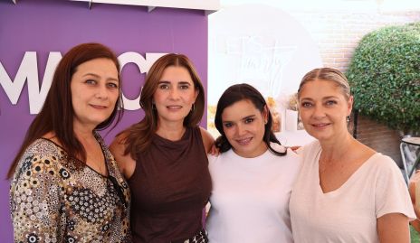  Patricia Herrera, Ángeles Lasso de la Vega, Marcela Puga y Chelo Harris.