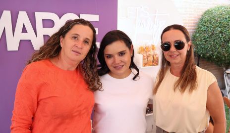  Ana Lasso, Marcela Puga y Marcela Alcalde.