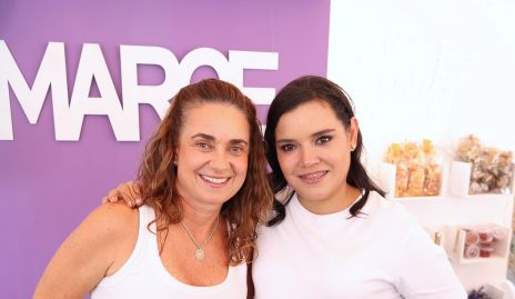  Rocío Alcalde y Marcela Puga.