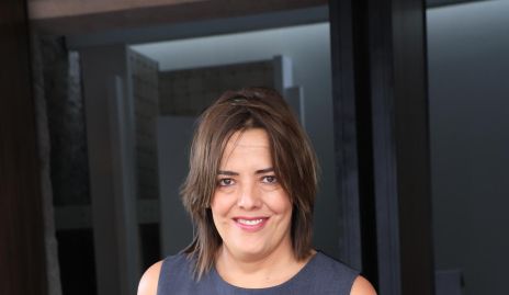  Montse Díaz Infante con su sobrino Juanca Flores.