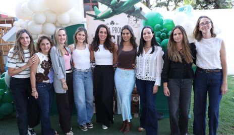  Susy Lafuente, Maricarmen Aldrete, Elsa Paz, Montse García, Judith Gómez, Bárbara Berrones, Mariana Meade, Marianne Velasco y Patsy Dávila.