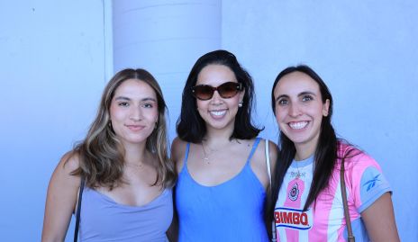  Ana Paty Gerardo, Ale Negrete y Andera Cuevas.