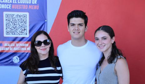  Edith Pérez, David Regil y Fer Manzo.
