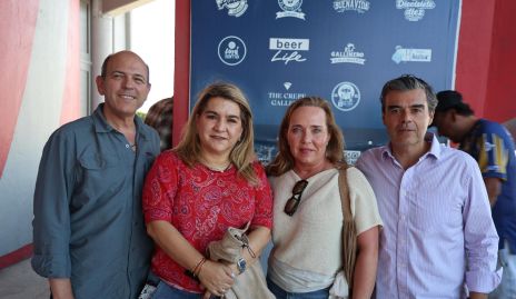  Roberto, Carmenchu, Rocío Valle y Alfonso Ortiz.