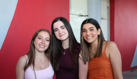  Mariela Jonguitud, Ana Jonguitud y María Laura Izar.