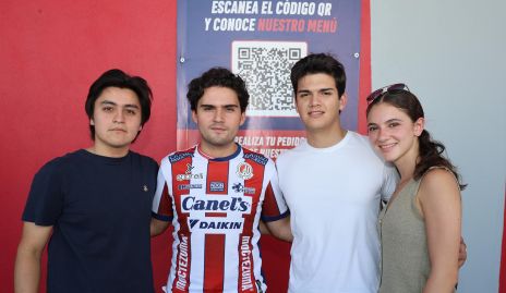  Emmanuel de la Torre, Mariano Maya, David Regil y Fer MAnso.