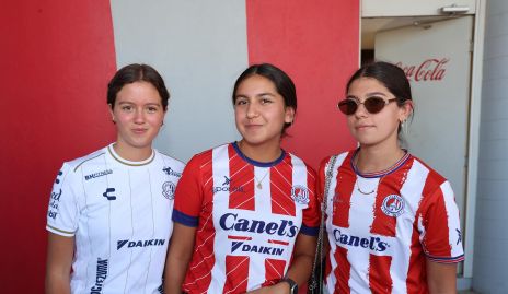  Ana Torres, Nuria Tapia y Regina Yáñez.