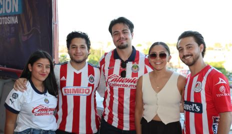  Ana Palmeros, Alejandro Uresti, Sebastián Escoto, Daniela y Luis Ramírez.