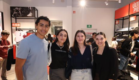  Rafael Cardona, Tatina Puente, Adriana de la Fuente y Pau Pozos.