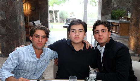 Diego Carreras, José Barrón y Omar Feres.