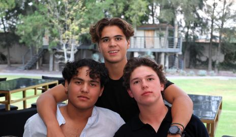  Diego Fernández, Juan Pablo Wagner y Mauricio Lozano.