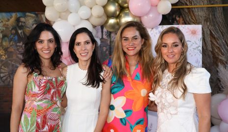  Claudia Díaz de León, May Chávez, Danaé Enríquez y María Torres.