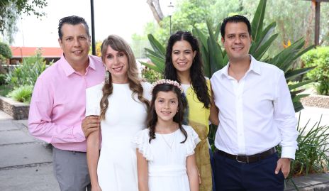  Marcos Gallegos, Leyre Hurtado, Isabel Flores, Carlos Chávez y María Inés Herrera.