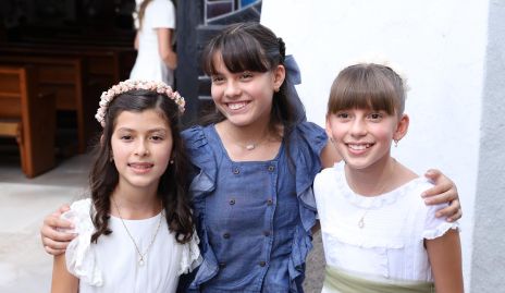  María Inés, Ana Pau y Leyre.