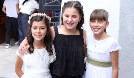  María Inés, Roberta y Leyre.