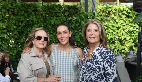  Mari Carmen López, Ximena Castillo y Leticia Rojas.