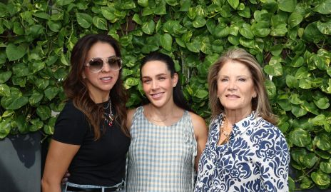  Fernanda Castillo, Ximena Castillo y Leticia Rojas.