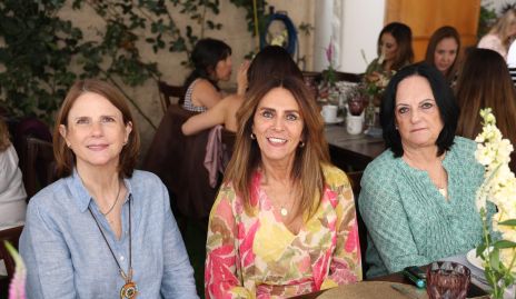  Carmen Echeveste, Tichis Araiza y Melissa Gómez.