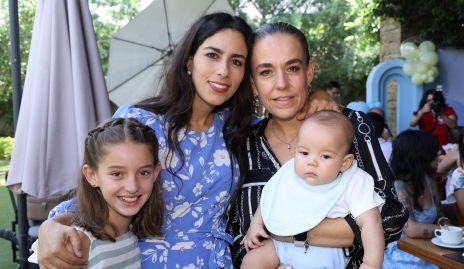  Maria Inés, Lula, Moni y Gabriel Torres.