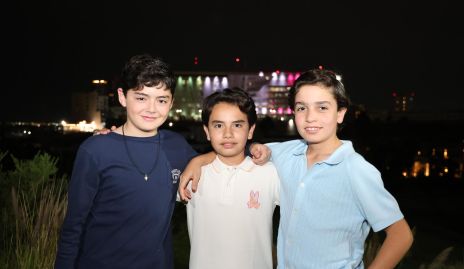  Sebas Castro, Juanqui Conde y Iker Flores.