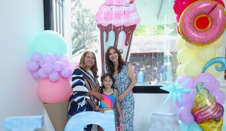  Lupita Arredondo, Isa Payán y Rosana Celis.