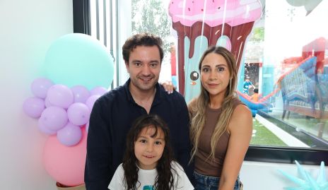  Omar Payán, Evelyn Arredondo e Isa Payán.