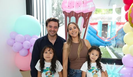  Omar Payán, Evelyn Arredondo,  Isa Payán y Priscila Payán.