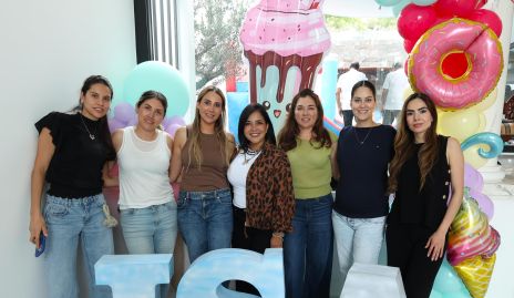  Vero González, Emma Yáñez, Evelyn Arredondo, Lorena Cerda, Liliana Richard, Fernanda Cardone y Lily Jasso.