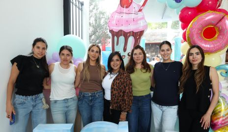  Vero González, Emma Yáñez, Evelyn Arredondo, Lorena Cerda, Liliana Richard, Fernanda Cardone y Lily Jasso.
