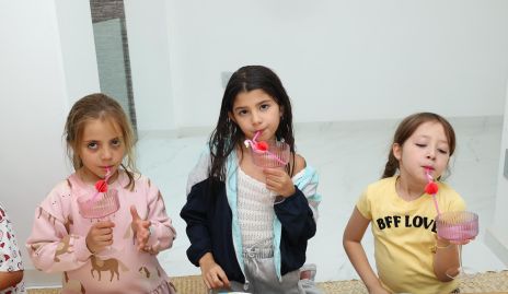  Sofí García, Pau Tanus y Ximena Luna.