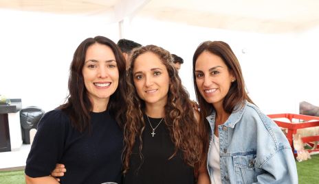  Mariceci Herrera, Alejandra Rangel y Gloria Leal.