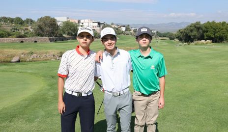  Aarón Imamura, Santiago Martínez y Paulino Carranza.