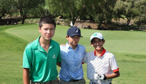  Julián Ayala, Sebastián Muñoz y Fernando Mancilla.