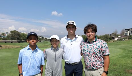  Matías Medina, Ro Arroyo, Hugo Leal y Sebastián Munguía.