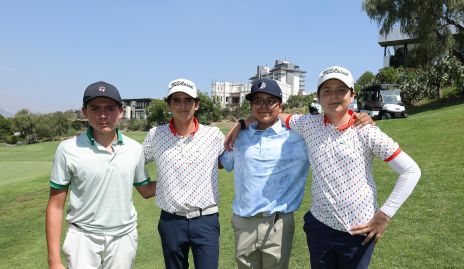  Juan Campos, Mateo López, Mateo Cantero y Santiago Romo.
