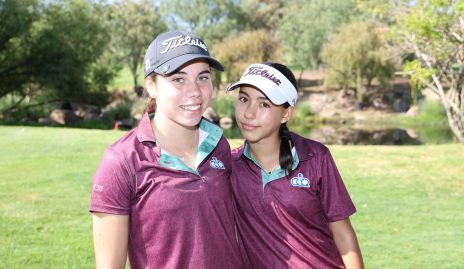  Sophie Gobert y Regina Bravo.