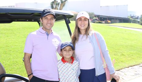  Fabián Barba, Álvaro Barba y Alejandra Ruiz.