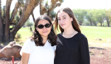  Camila Guerrero y Regina Cárdenas.